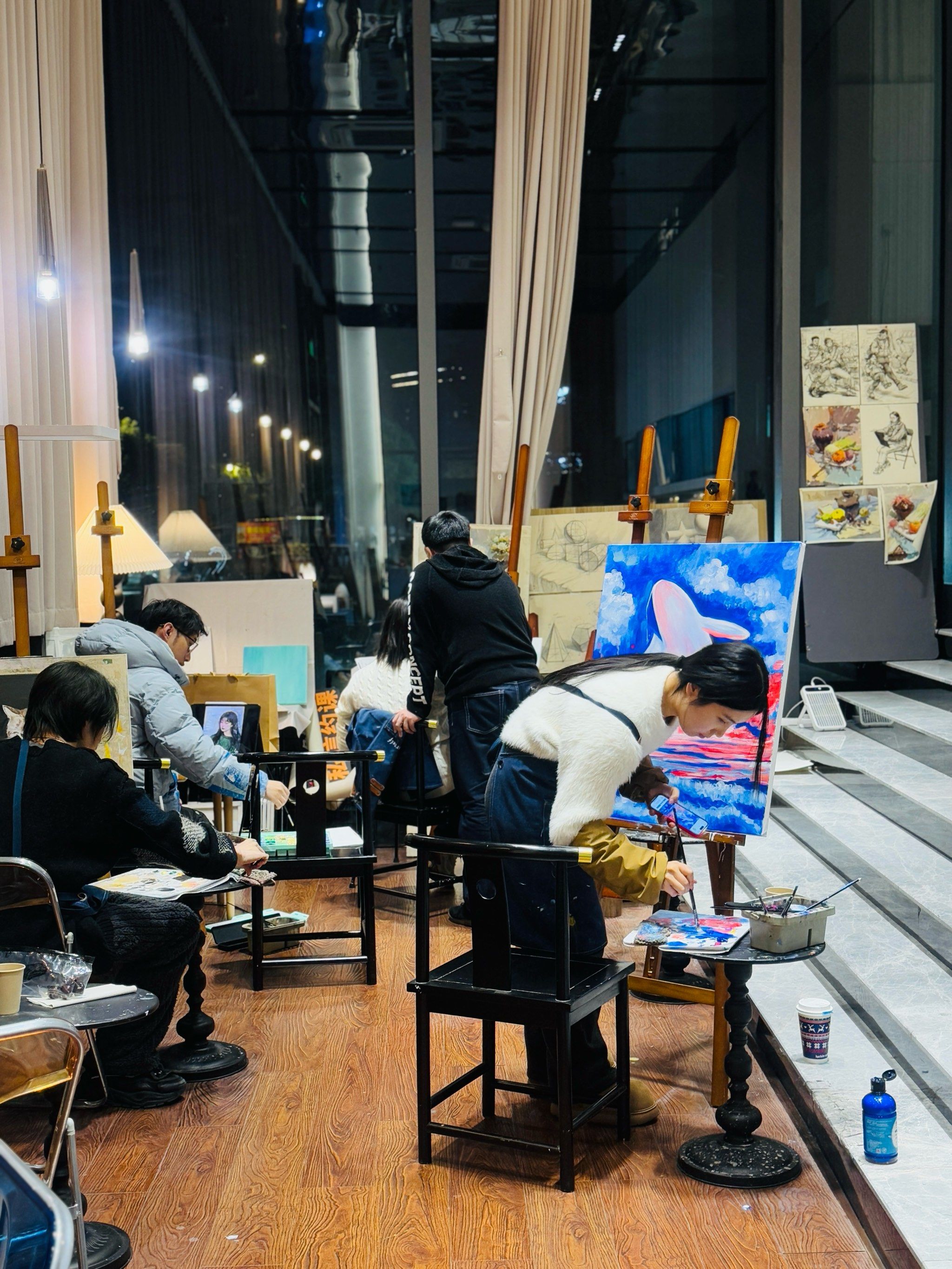 这家画室真的很nice!专业又舒适