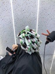 点击看大图 -初心HAlRSALON烫染接发