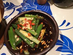 白灼秋葵-井水小厨·湘菜(活力广场店)