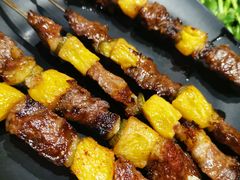 菠萝牛肉串-卜奎烤右