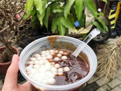 桂花赤豆糊圆子-潘玉麟糖粥