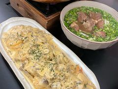 菌菇奶油虾-Ameigo梅果·云贵川bistro(长宁来福士店)
