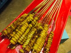 家乡烤玉米-老表记广西宵夜螺蛳鸭脚煲(西大店)