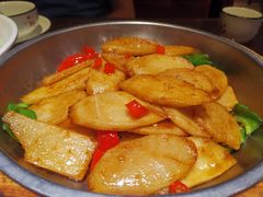 大盆口味山药-刘胖子家常菜·蹄花焖藕(中央花园店)