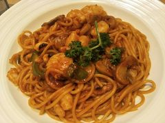 西班牙风情海鲜意面-必胜客(城西银泰店)