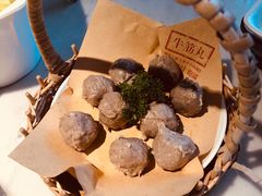 牛筋丸-左庭右院鲜牛肉火锅(浦江欢乐颂店)