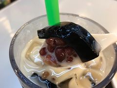涼粉紅豆冰-百味川