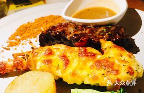 Garlic Butter Baked Australian Lobster