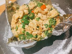 火焰豆腐包-朵朵开素食餐厅(后宰门街店)