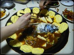 贴饼子-大鹅岛灶台鱼·铁锅炖(水库路店)