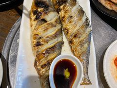 烤黄花鱼-朴大人炭烤·韩国料理(奥帆中心海尔洲际店)