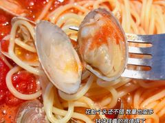 番茄花蛤汤面-萨莉亚意式餐厅(国和1000店)