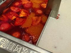 番茄锅底-海底捞火锅(长宁路龙之梦店)