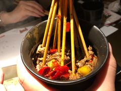 爆椒牛肉串-左庭右院鲜牛肉火锅(新梅广场店)
