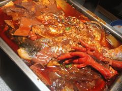 卤味火锅烤鱼-探鱼·鲜青椒爽麻烤鱼(北京路天河城店)