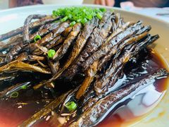 葱烤鸭片鱼-赵小姐丨新中餐(曲江店)