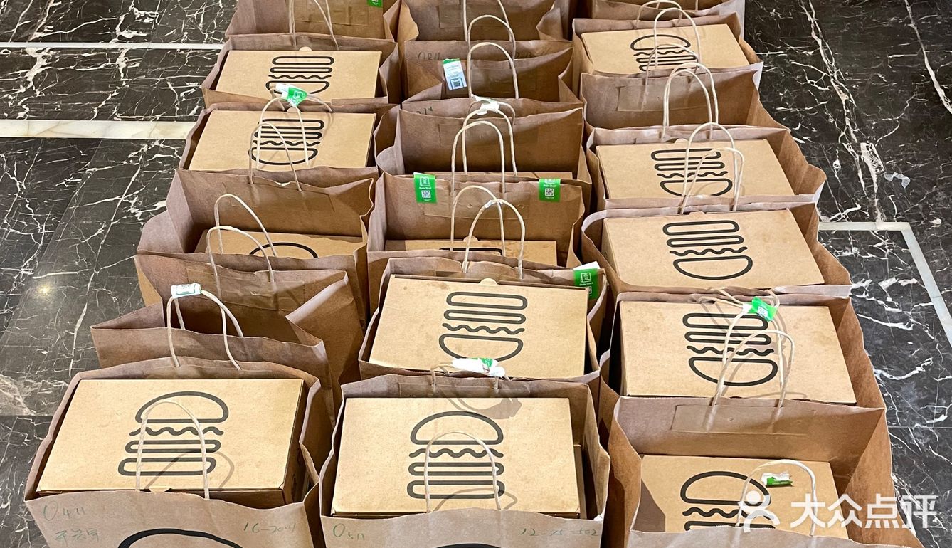 今日份团购外卖·shake shack汉堡自由🍔