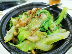 啫啫生菜煲-坤记煲仔小菜(西环店)
