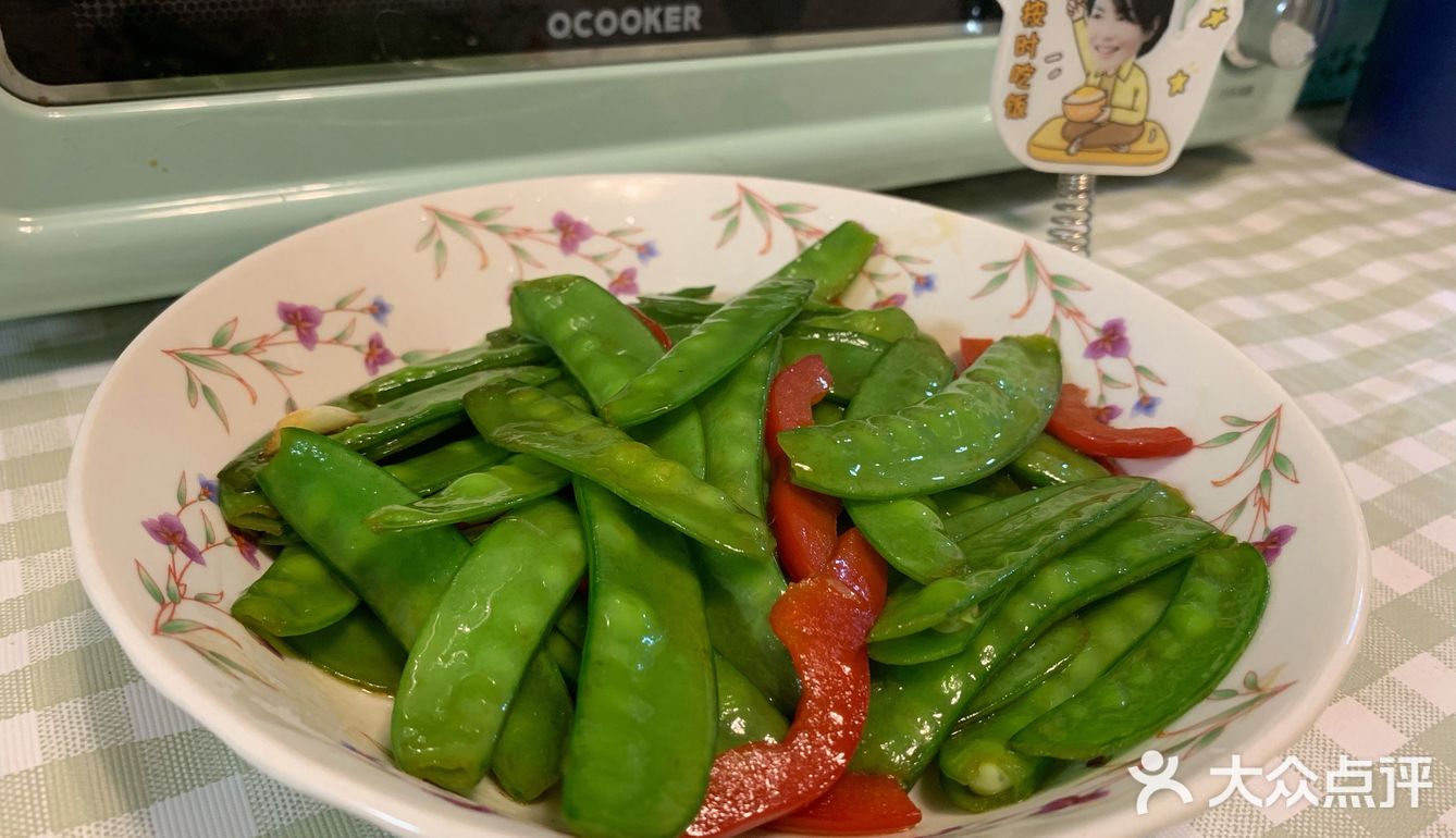 牙齿很喜欢这道脆脆蹦蹦的清炒荷兰豆