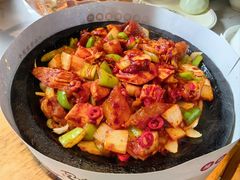 干锅牛杂筋-七八冷面·延边朝鲜族美食(欢乐谷店)