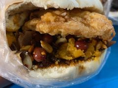 蛋菜夹馍-老马家马蓉蛋菜夹馍·腊牛肉夹馍(回民街店)