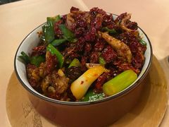 宫爆板筋-山石榴·贵州菜(丰盛里店)