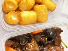 脆皮鲜奶拼蚝油牛肉-和记小菜(东方店)
