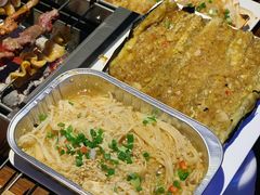 烤金针菇-三个蒙古大叔羊肉串(大宁店)