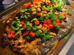 豆豉味烤鱼-探鱼·鲜青椒爽麻烤鱼(天河优托邦店)