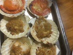 蒜蓉焗扇贝（熟蒜）3个-炒豆合作社(东四总店)