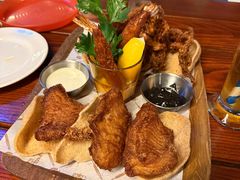 炸海鮮拼盤-宝莱纳餐厅(滨江店)