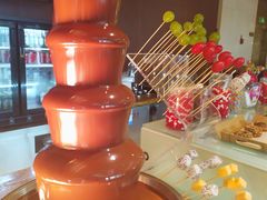 巧克力喷泉-宁波阳光豪生大酒店·豪生咖啡厅