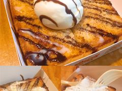 香草冰淇淋厚吐司-阿信厚吐司(曾厝垵店)