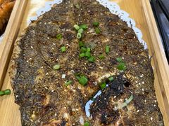 秘制碳烤鲈鱼-老兰家传统烧烤炒菜泡馍(小南门店)