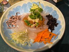 五彩大拉皮-二姐家三个拿手菜·北塘海鲜·大馅锅贴王(北辰店)