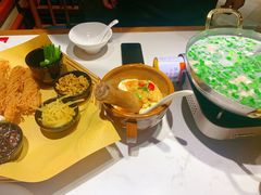 鸡蛋拌蒜-丁里羊肉小镇(天鹅湖总店)