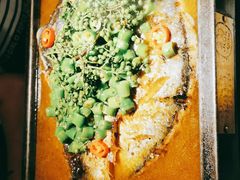 -探鱼·鲜青椒爽麻烤鱼(广州南沙万达广场店)