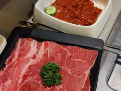 鲜切牛肉双拼-海底捞火锅(天一广场亚细亚店)