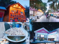 -布尔津河堤夜市
