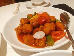 菠萝咕咾鸡球肉-玫瑰厅上海菜(兴国路店)