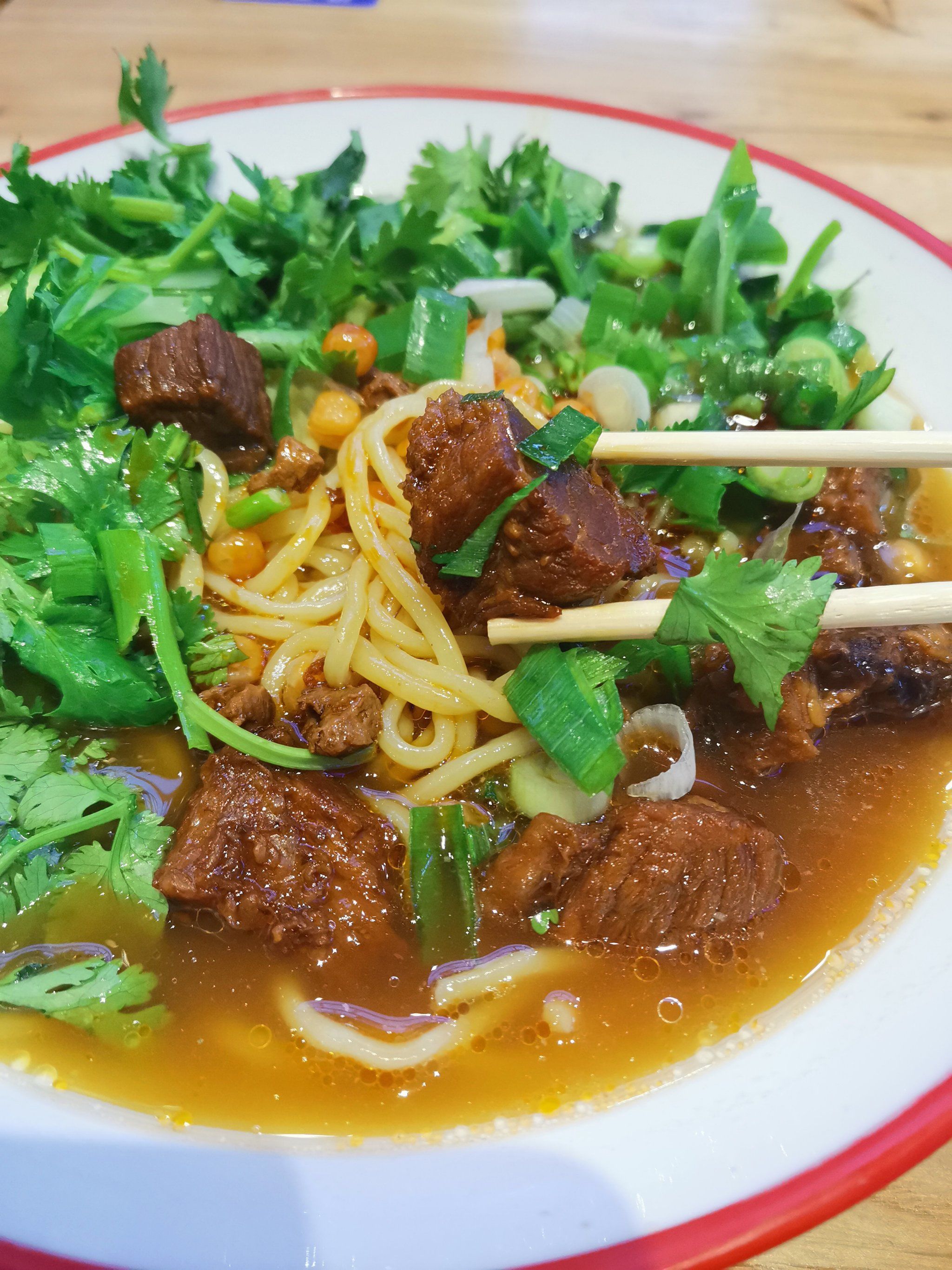 牛肉面超级诱人