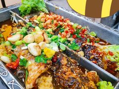 -集草轩·重庆麻辣烤鱼(西湖道店)