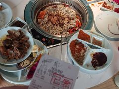 -绿岛港轩海鲜烤肉涮锅自助餐厅