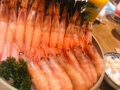 甜虾刺身-蟹将军·松叶蟹和牛日料放题自助(K11店)