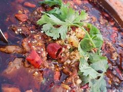 水煮牛肉-川旺角川粤融合菜•海景餐厅(星海广场店)