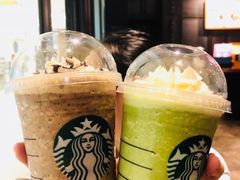 抹茶可可碎片星冰乐两杯-星巴克臻选(深圳龙岗万科店)