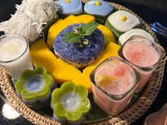 泰式甜品拼盘-mango tree芒果树餐厅(K11店)