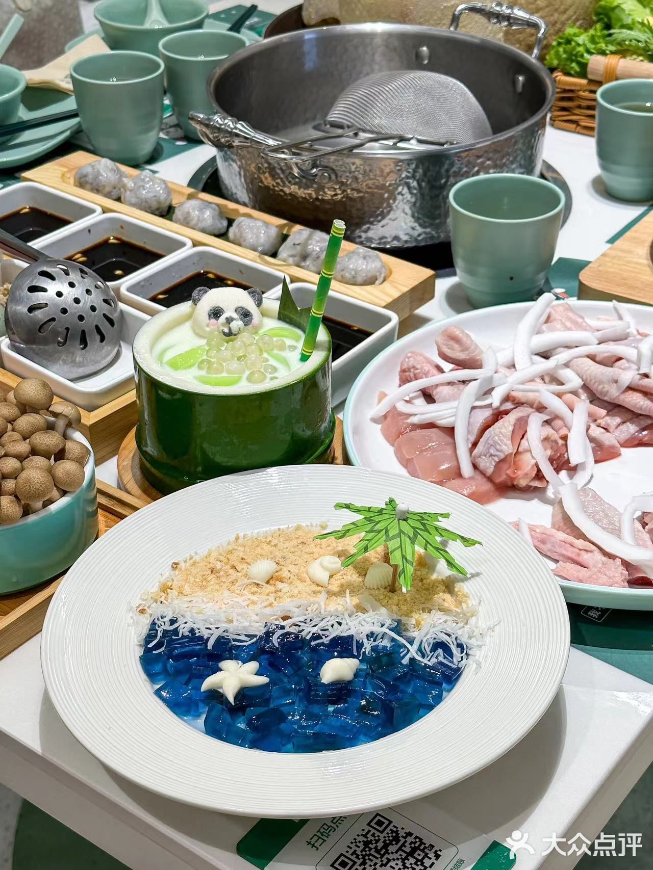 在郑州！竟然也吃到了榴莲椰子鸡🥥