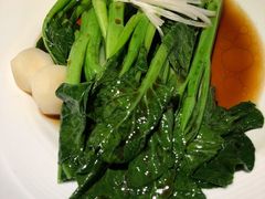 油淋脆菜心-绿茶餐厅(深圳龙华天虹购物中心店)