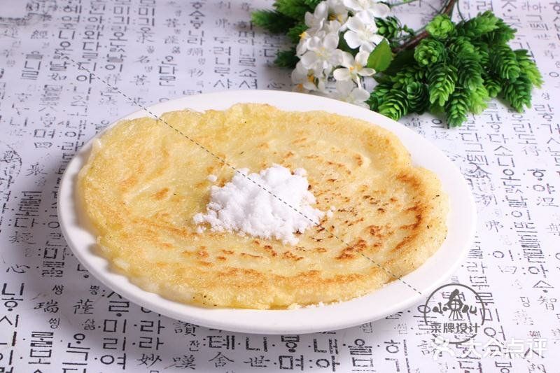 高句丽饭店煎打糕图片